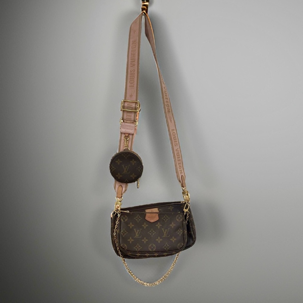 Authentic Louis Vuitton LV Multi Pochette Accessoires Crossbody - Picture 4 of 14